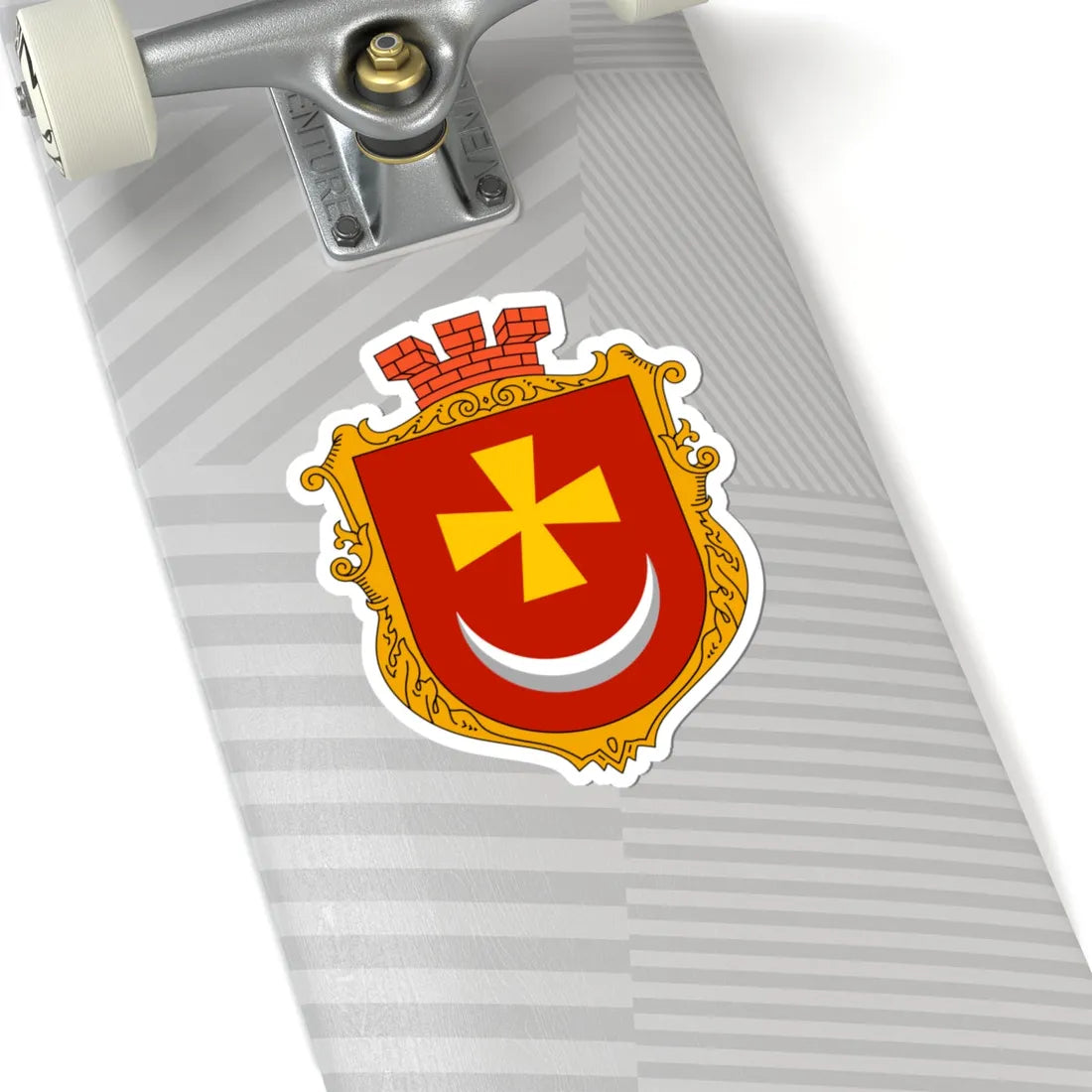 Coat of arms of Borzna (Ukraine) (Coat of Arms) STICKER Vinyl Kiss-Cut Decal - The Sticker Space