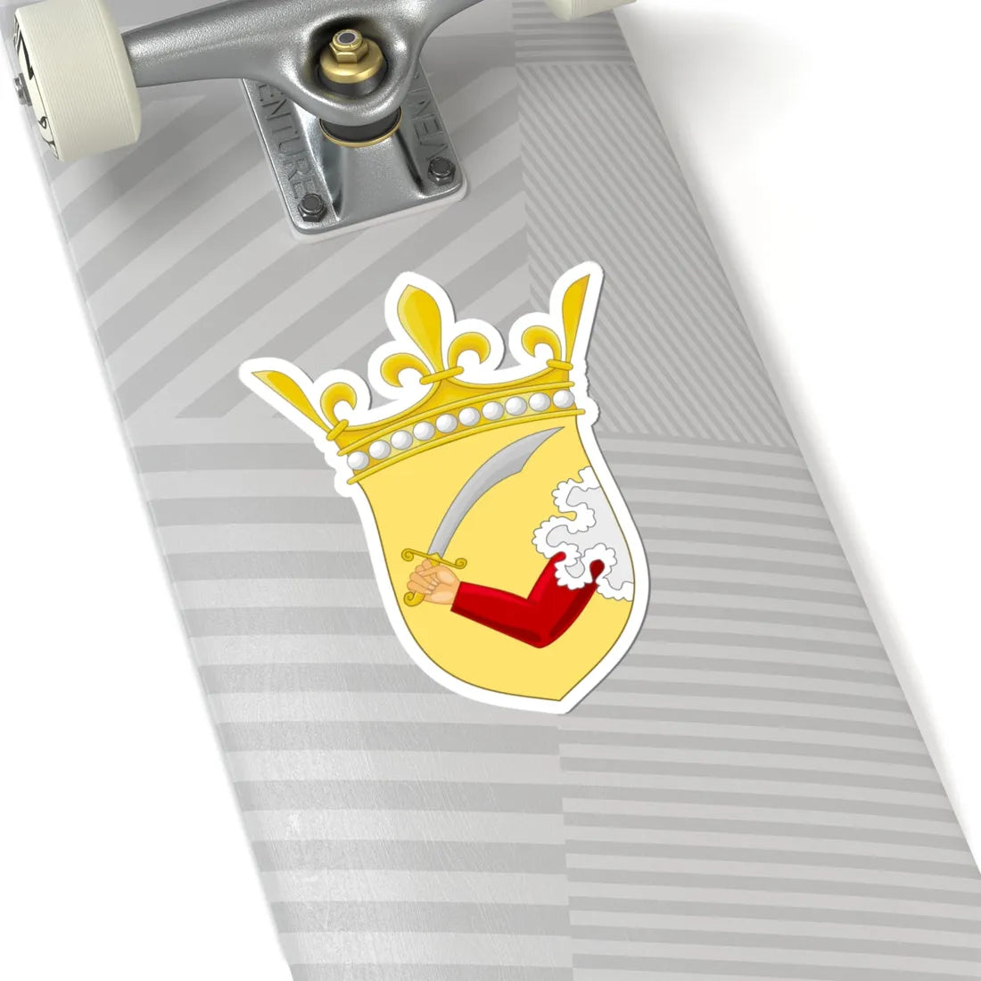 Coat of arms of Bosnia and Herzegovina 1889-1918 (Austria) (Coat of Arms) STICKER Vinyl Kiss-Cut Decal - The Sticker Space