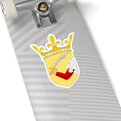 Coat of arms of Bosnia and Herzegovina 1889-1918 (Austria) (Coat of Arms) STICKER Vinyl Kiss-Cut Decal - The Sticker Space