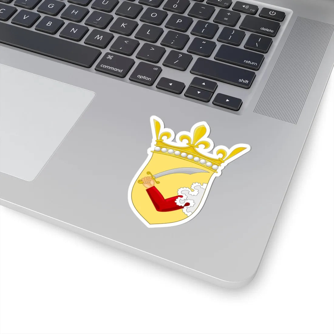 Coat of arms of Bosnia and Herzegovina 1889-1918 (Austria) (Coat of Arms) STICKER Vinyl Kiss-Cut Decal - The Sticker Space