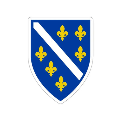 Coat of arms of Bosnia and Herzegovina (1992–1998) STICKER Vinyl Die-Cut Decal 2 Inch - The Sticker Space