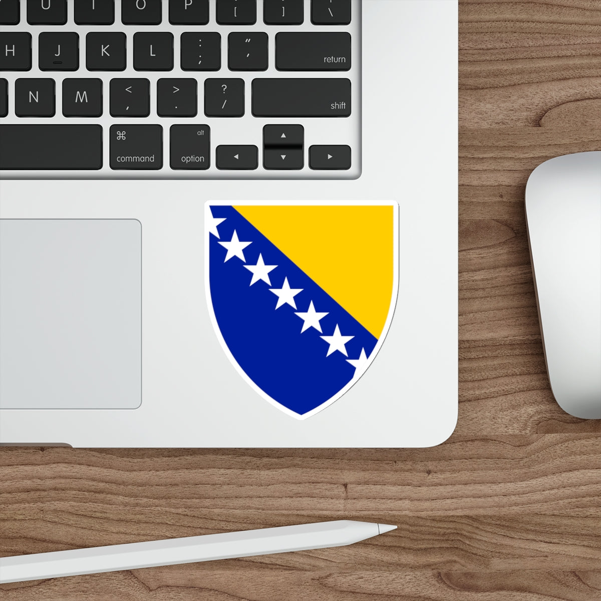 Coat of arms of Bosnia and Herzegovina STICKER Vinyl Die-Cut Decal-The Sticker Space