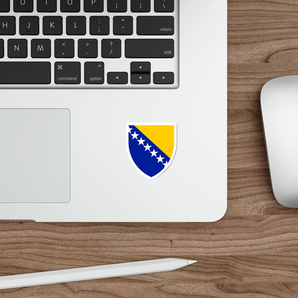 Coat of arms of Bosnia and Herzegovina STICKER Vinyl Die-Cut Decal-The Sticker Space