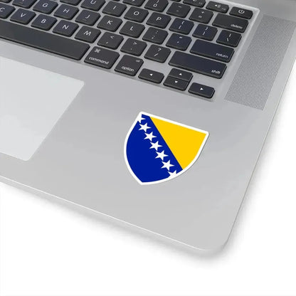 Coat of arms of Bosnia and Herzegovina - STICKER Vinyl Kiss-Cut Decal - The Sticker Space