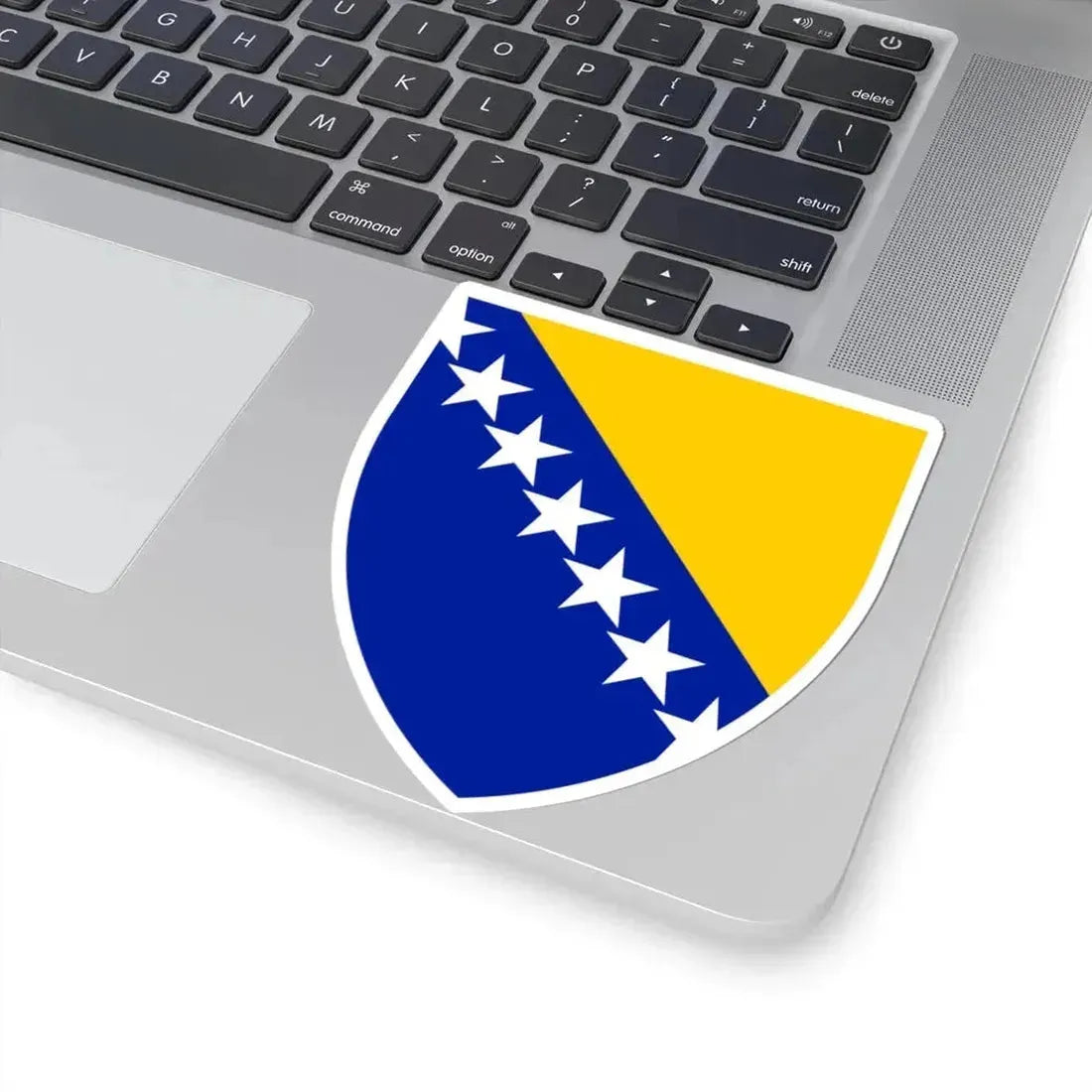 Coat of arms of Bosnia and Herzegovina - STICKER Vinyl Kiss-Cut Decal - The Sticker Space