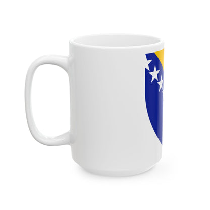 Coat of arms of Bosnia and Herzegovina - White Coffee Mug