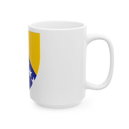 Coat of arms of Bosnia and Herzegovina - White Coffee Mug