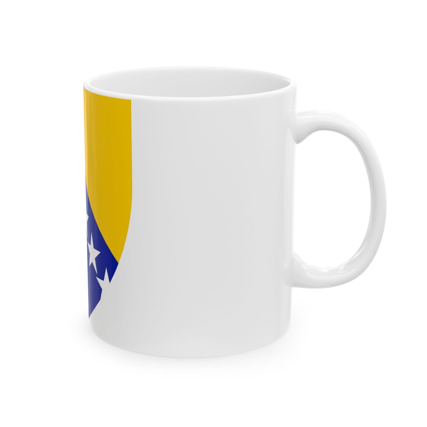 Coat of arms of Bosnia and Herzegovina - White Coffee Mug