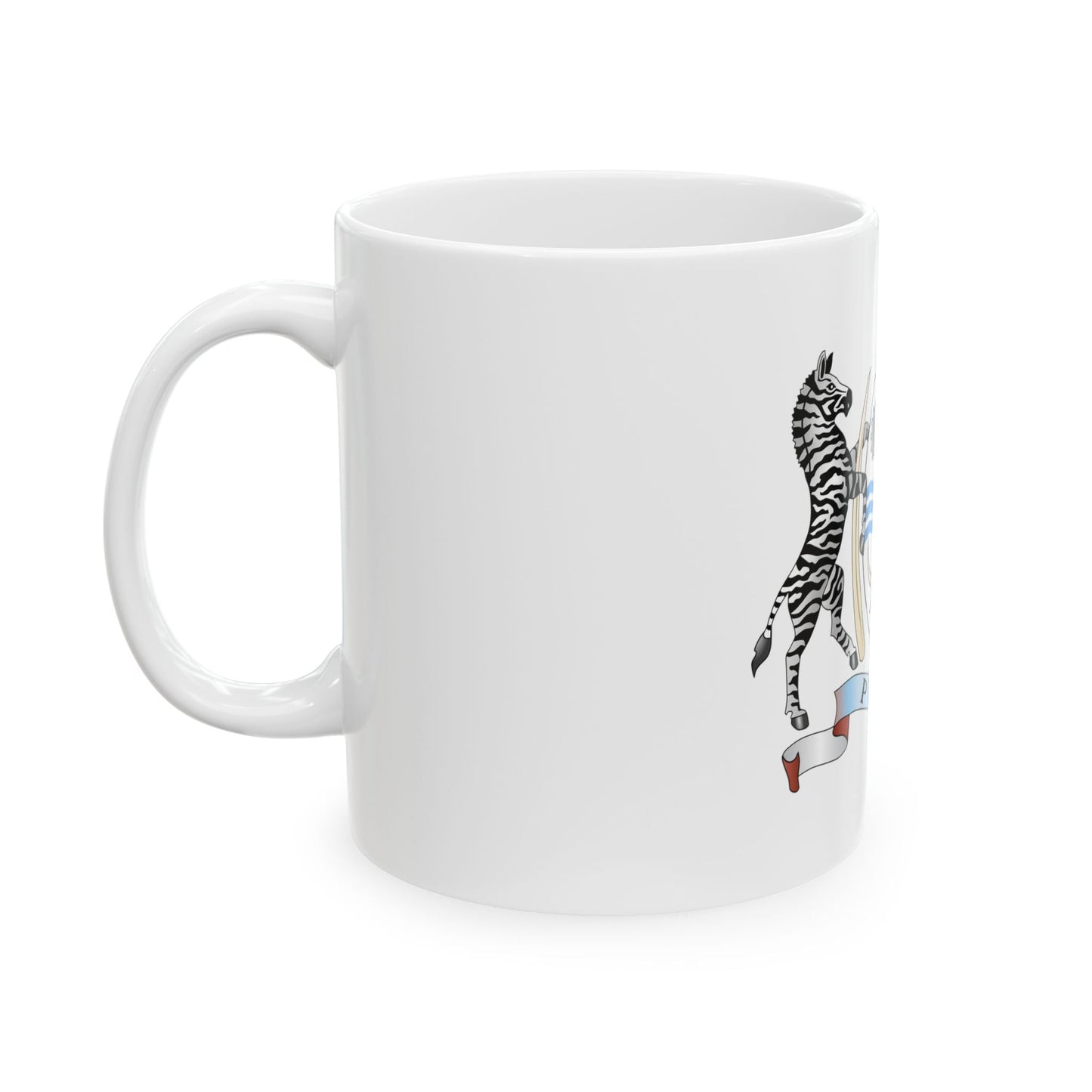 Coat of arms of Botswana - White Coffee Mug