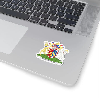Coat of Arms of Bradford City Council (England) (Coat of Arms) STICKER Vinyl Kiss-Cut Decal - The Sticker Space