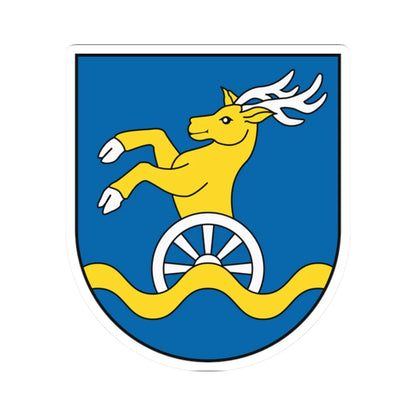 Coat Of Arms Of Bratislava Region (Slovakia) STICKER Vinyl Kiss-Cut Decal 2 Inch White - The Sticker Space