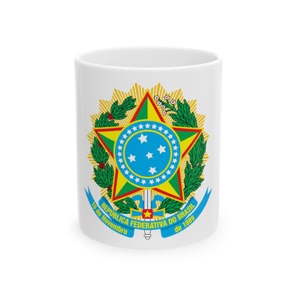 Coat of arms of Brazil - White Coffee Mug