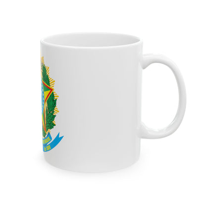 Coat of arms of Brazil - White Coffee Mug