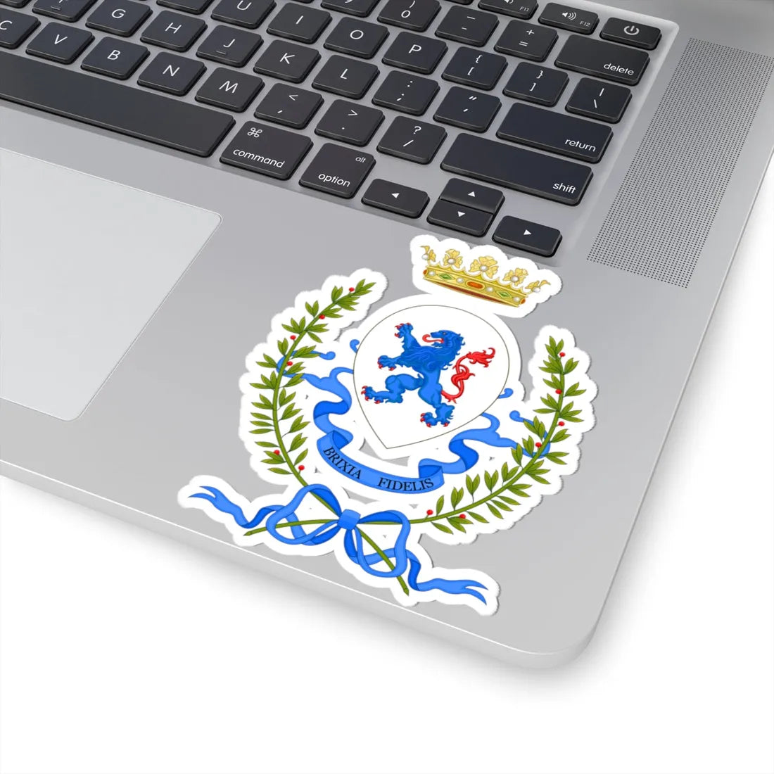Coat of arms of Brescia (Italy) (Coat of Arms) STICKER Vinyl Kiss-Cut Decal - The Sticker Space