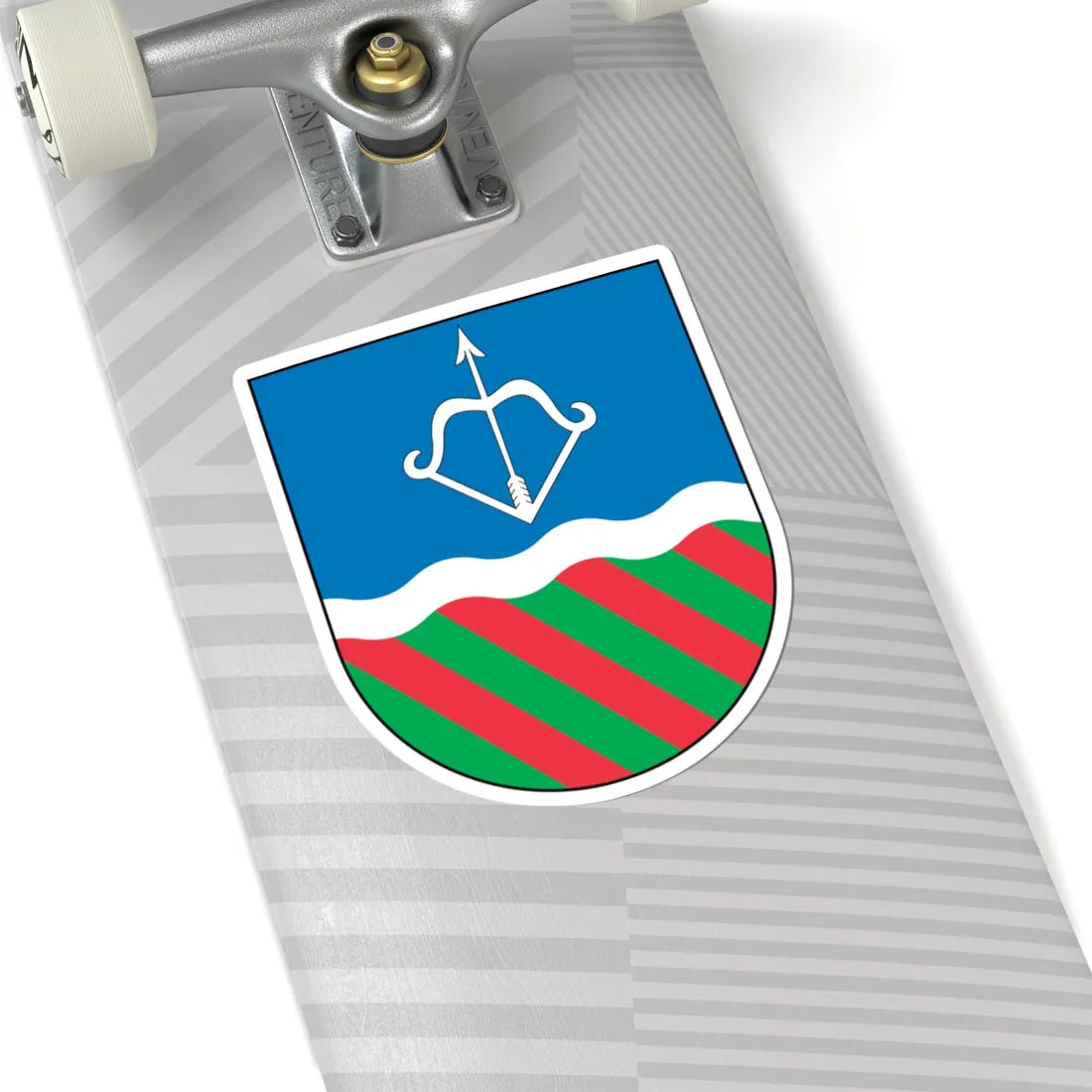 Coat of Arms of Brest District (Belarus) (Coat of Arms) STICKER Vinyl Kiss-Cut Decal - The Sticker Space