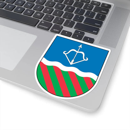 Coat of Arms of Brest District (Belarus) (Coat of Arms) STICKER Vinyl Kiss-Cut Decal - The Sticker Space
