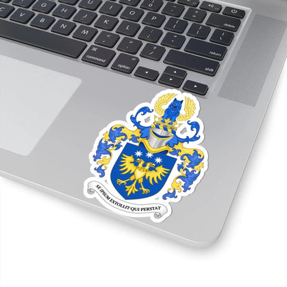 Coat of Arms of Brian Boyd Brazeau Canada (Canada) (Coat of Arms) STICKER Vinyl Kiss-Cut Decal - The Sticker Space