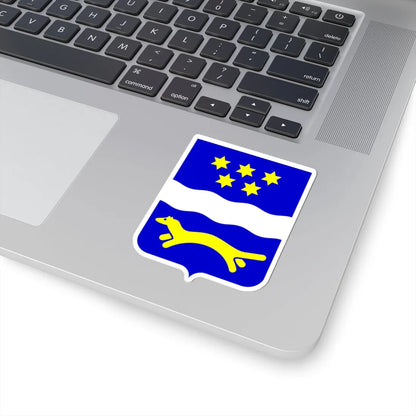 Coat of arms of Brod-Posavina County (Croatia) (Coat of Arms) STICKER Vinyl Kiss-Cut Decal - The Sticker Space