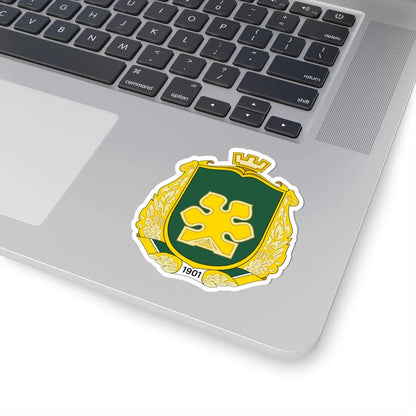 Coat of arms of Bucha (Ukraine) (Coat of Arms) STICKER Vinyl Kiss-Cut Decal - The Sticker Space