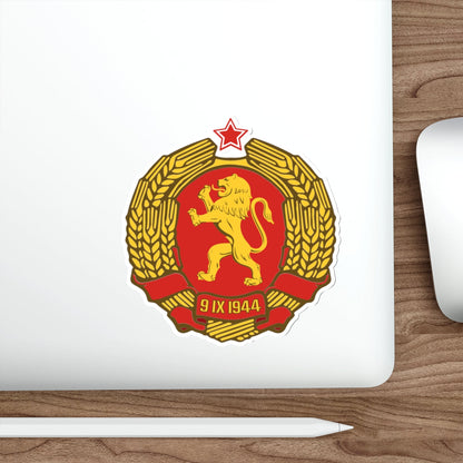 Coat of arms of Bulgaria (1948) STICKER Vinyl Die-Cut Decal-The Sticker Space