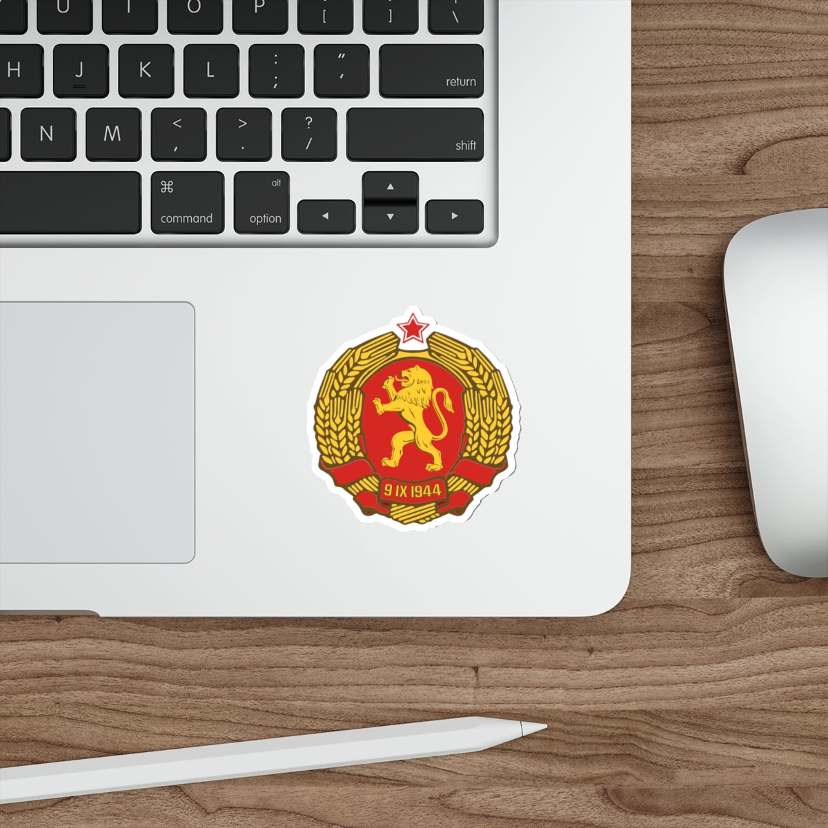 Coat of arms of Bulgaria (1948) STICKER Vinyl Die-Cut Decal-The Sticker Space