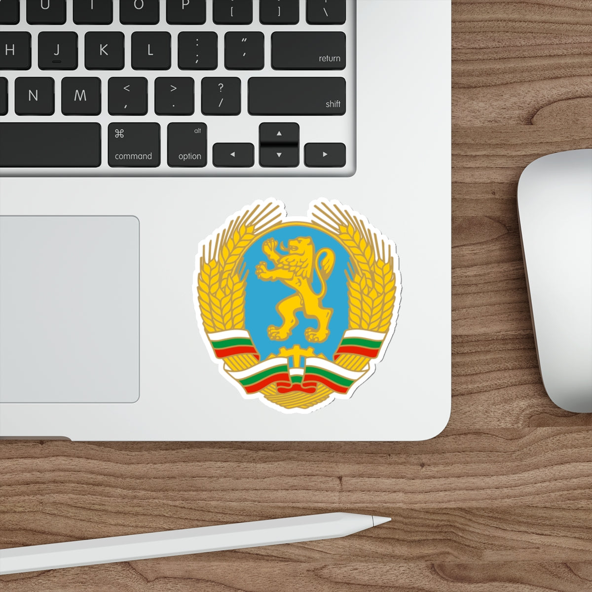 Coat of arms of Bulgaria (1990–1991) STICKER Vinyl Die-Cut Decal-The Sticker Space