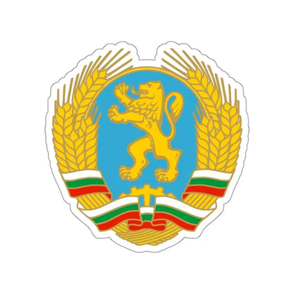 Coat of arms of Bulgaria (1990–1991) STICKER Vinyl Die-Cut Decal 3 Inch - The Sticker Space