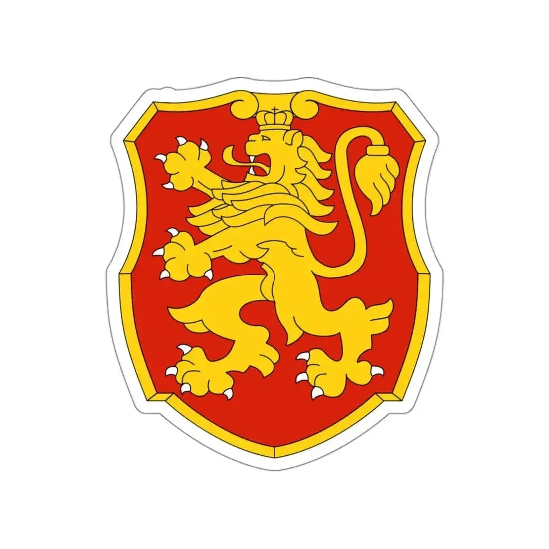 Coat of arms of Bulgaria 2 STICKER Vinyl Die-Cut Decal - The Sticker Space