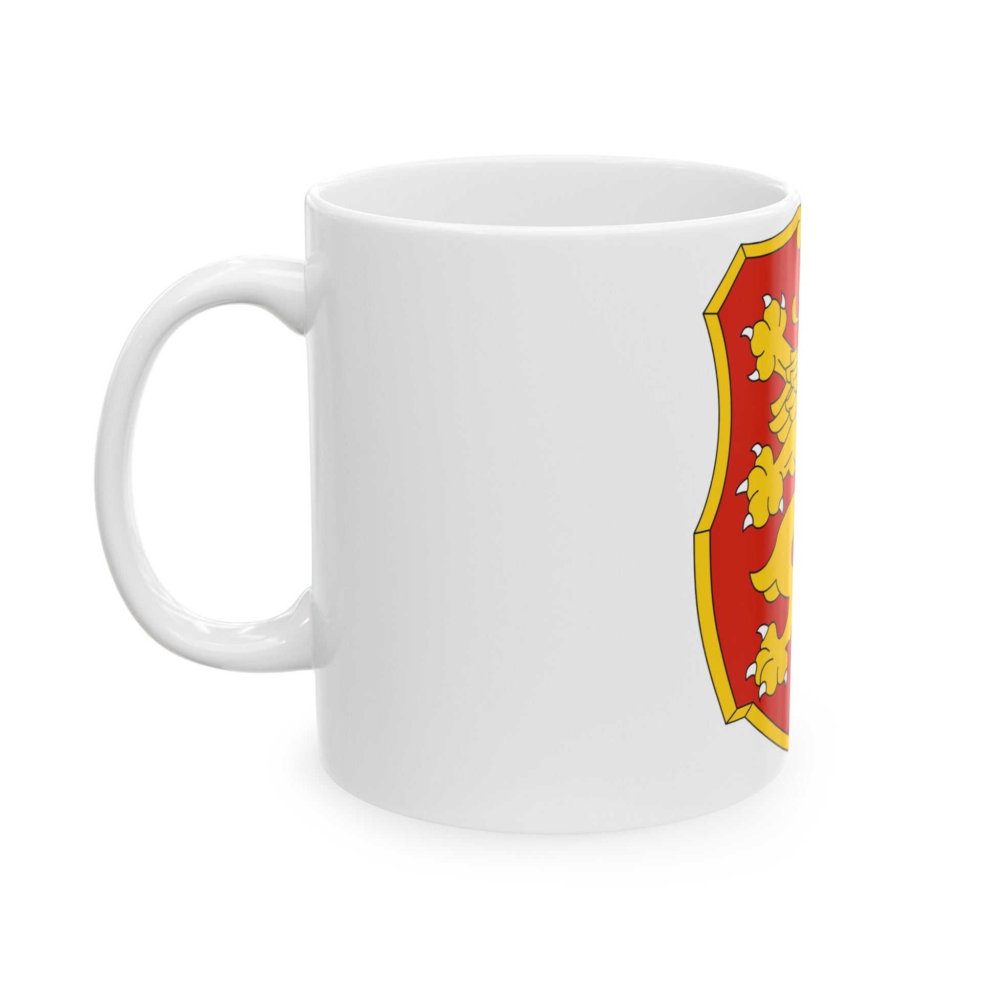 Coat of arms of Bulgaria 2 - White Coffee Mug-The Sticker Space