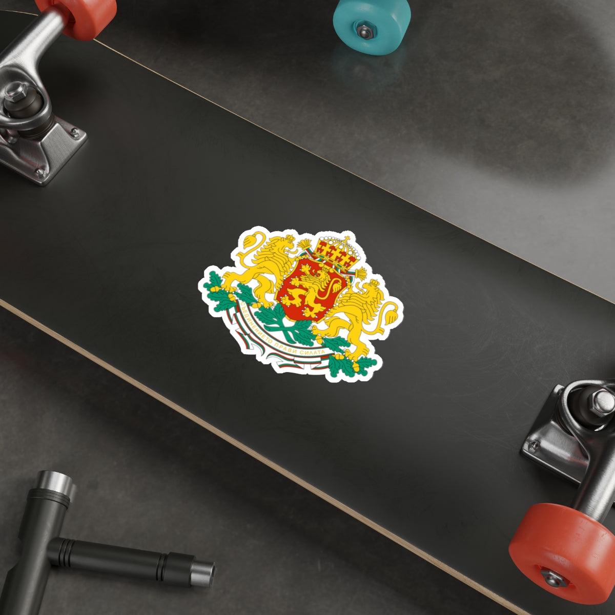 Coat of arms of Bulgaria STICKER Vinyl Die-Cut Decal-The Sticker Space