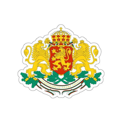 Coat of arms of Bulgaria STICKER Vinyl Die-Cut Decal - The Sticker Space