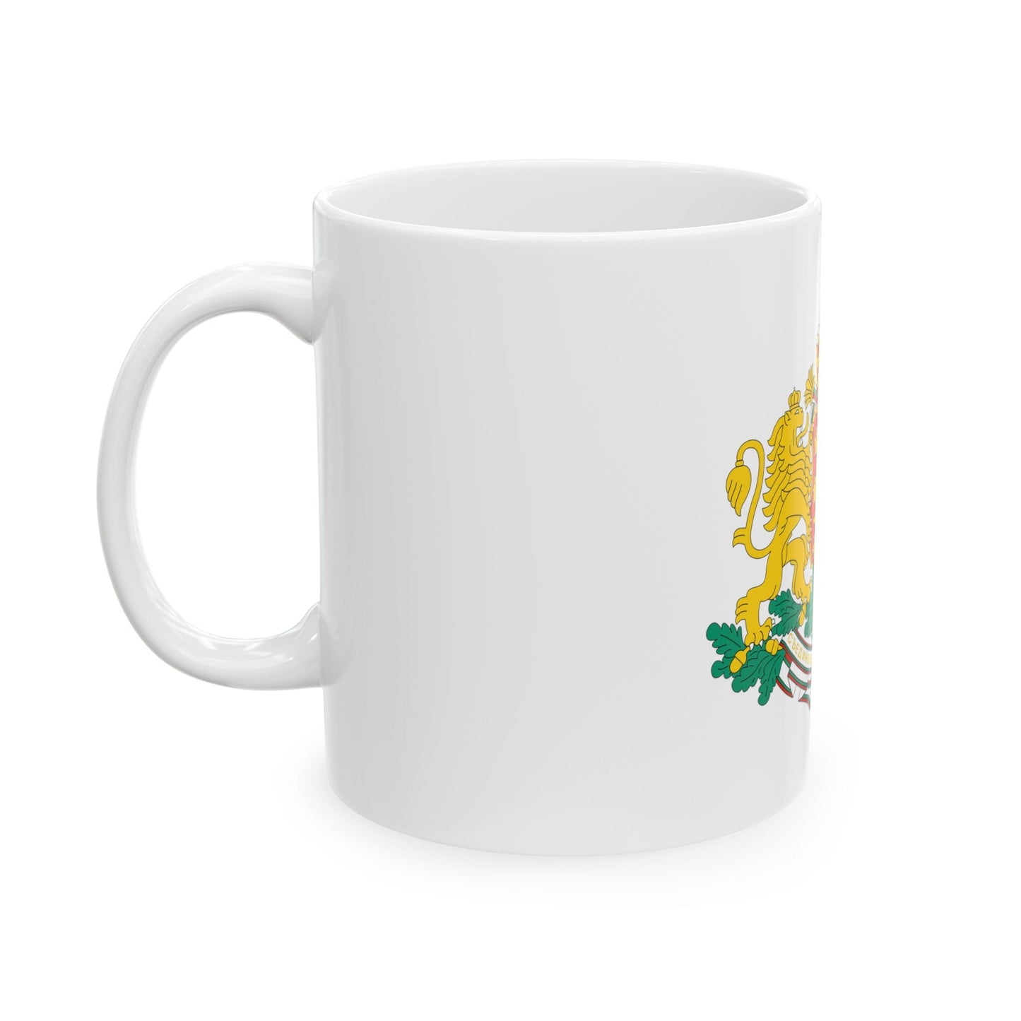 Coat of arms of Bulgaria - White Coffee Mug