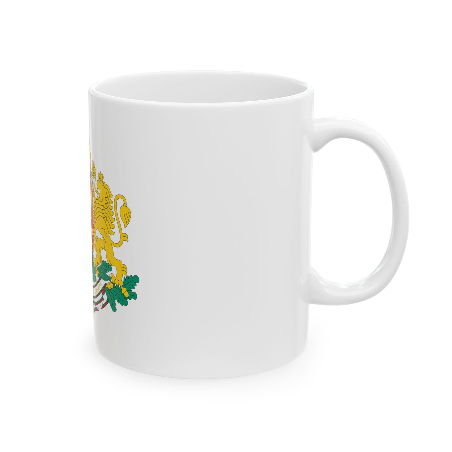 Coat of arms of Bulgaria - White Coffee Mug