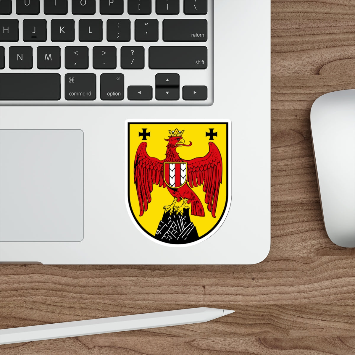 Coat of Arms of Burgenland Austria STICKER Vinyl Die-Cut Decal-The Sticker Space