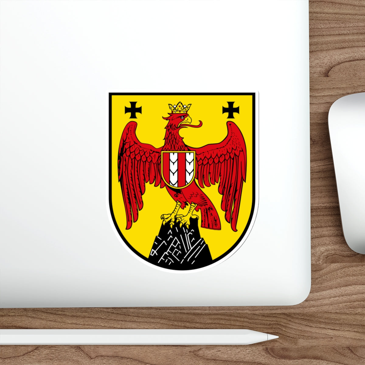 Coat of Arms of Burgenland Austria STICKER Vinyl Die-Cut Decal-The Sticker Space