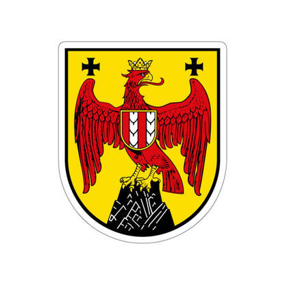 Coat of Arms of Burgenland Austria STICKER Vinyl Die-Cut Decal-White-The Sticker Space