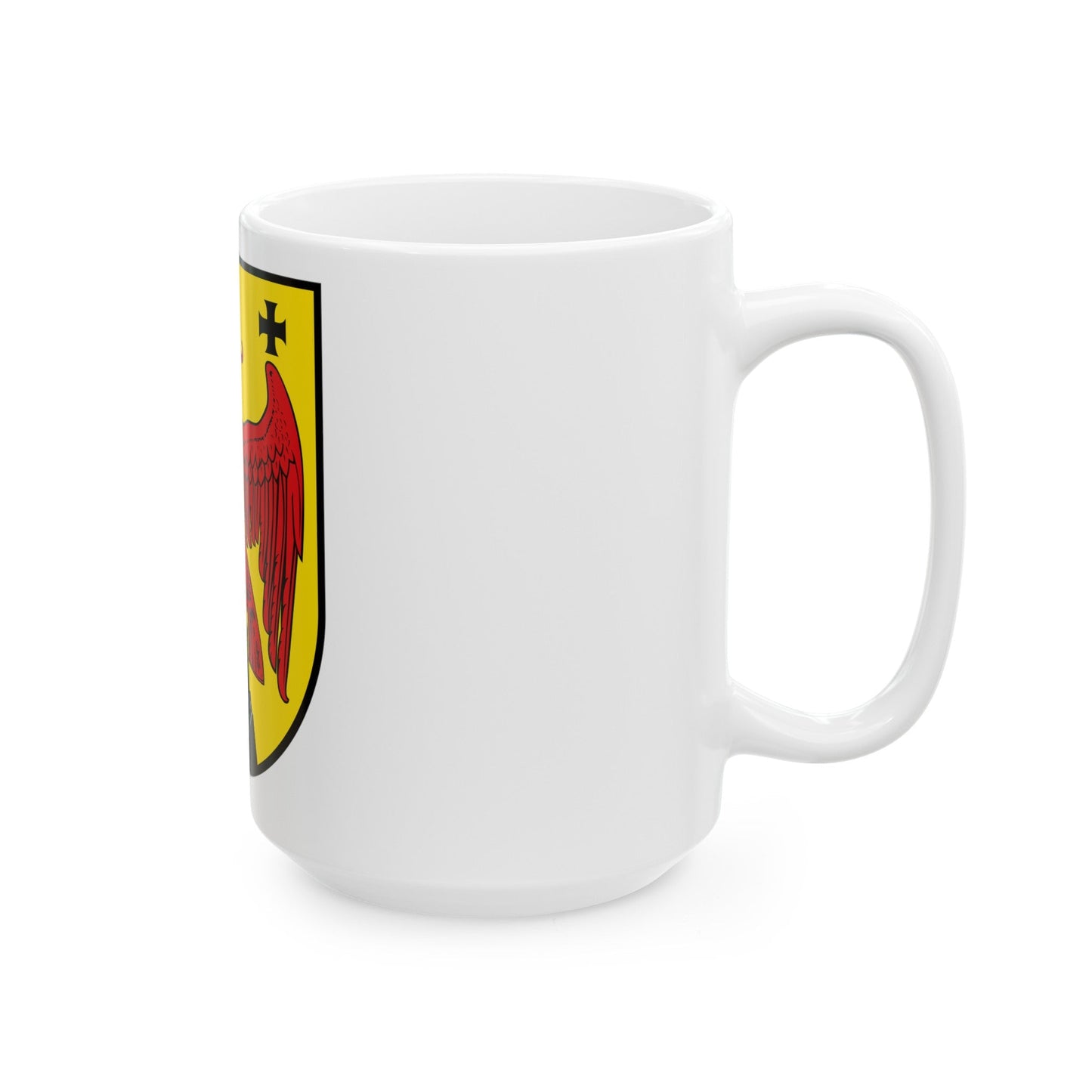 Coat of Arms of Burgenland Austria - White Coffee Mug-The Sticker Space