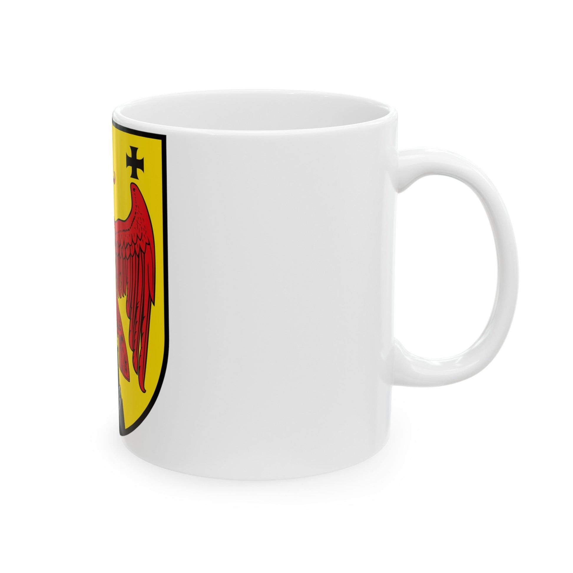 Coat of Arms of Burgenland Austria - White Coffee Mug-The Sticker Space