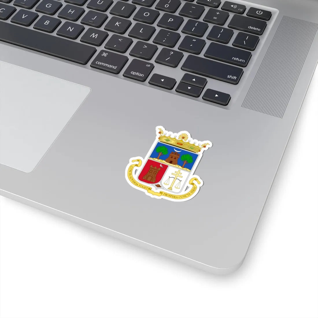Coat of Arms of Burjassot (Spain) (Coat of Arms) STICKER Vinyl Kiss-Cut Decal - The Sticker Space