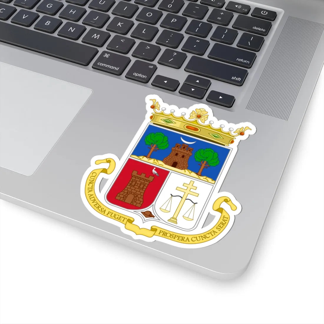 Coat of Arms of Burjassot (Spain) (Coat of Arms) STICKER Vinyl Kiss-Cut Decal - The Sticker Space