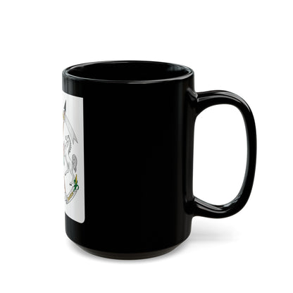 Coat of arms of Burkina Faso - Black Coffee Mug-The Sticker Space