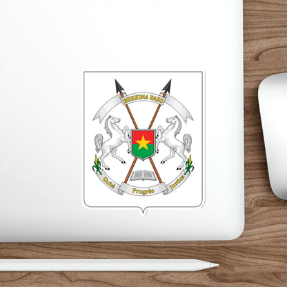 Coat of arms of Burkina Faso STICKER Vinyl Die-Cut Decal-The Sticker Space