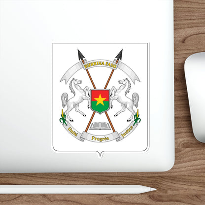 Coat of arms of Burkina Faso STICKER Vinyl Die-Cut Decal-The Sticker Space