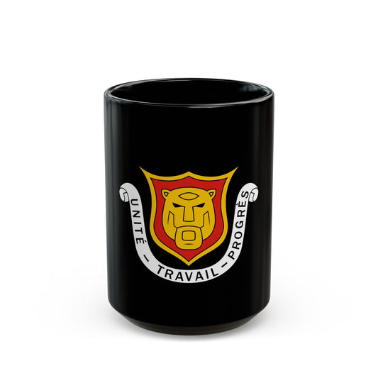 Coat of arms of Burundi - Black Coffee Mug-15oz-The Sticker Space