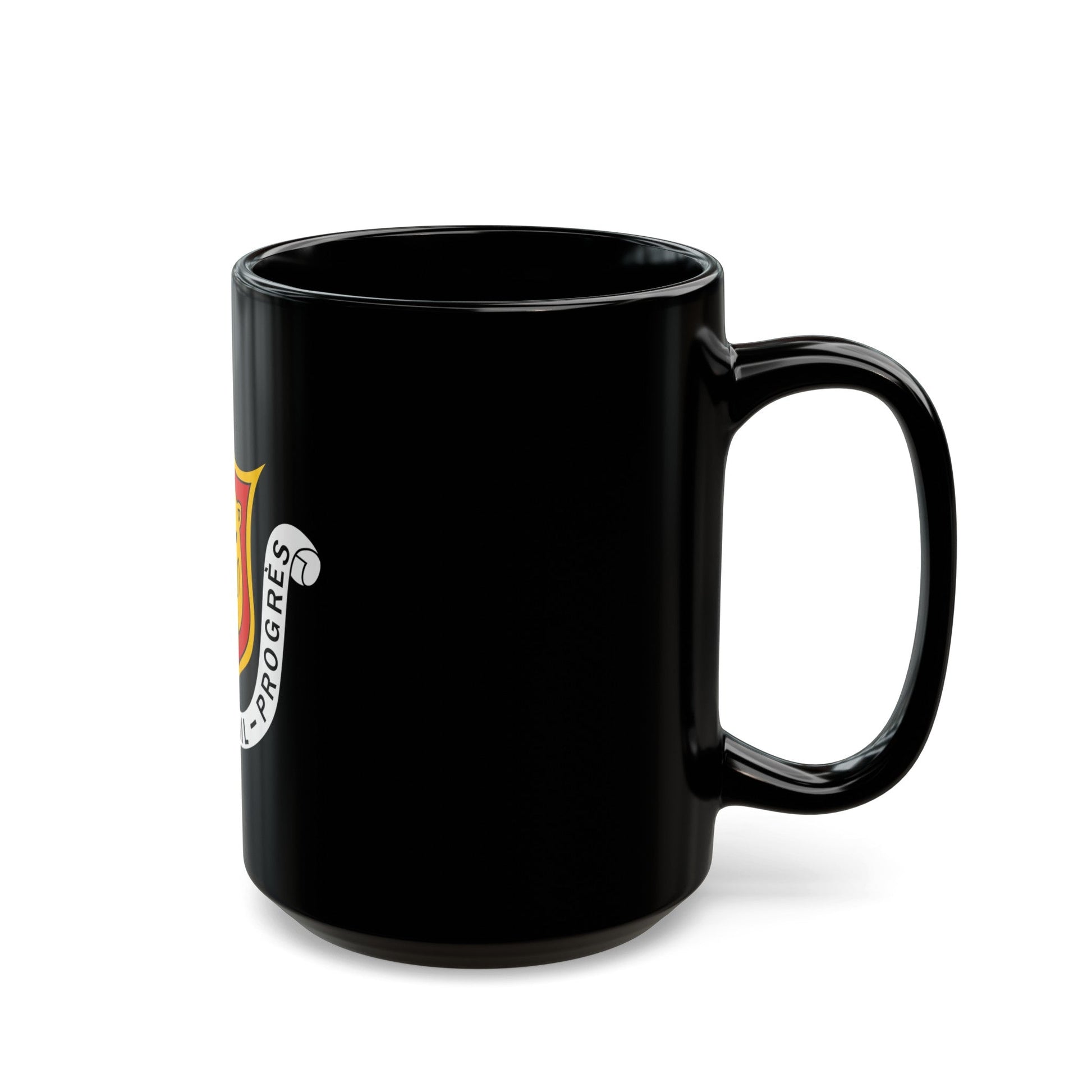 Coat of arms of Burundi - Black Coffee Mug-The Sticker Space