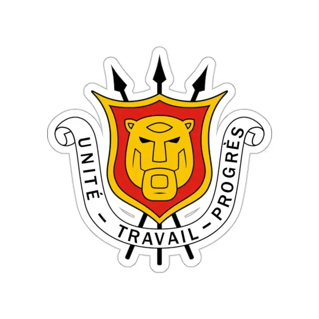 Coat of arms of Burundi STICKER Vinyl Die-Cut Decal - The Sticker Space