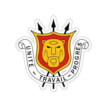 Coat of arms of Burundi STICKER Vinyl Die-Cut Decal - The Sticker Space