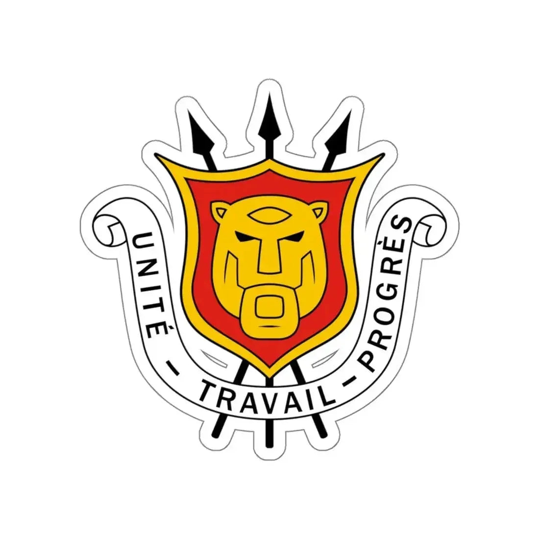 Coat of arms of Burundi STICKER Vinyl Die-Cut Decal - The Sticker Space