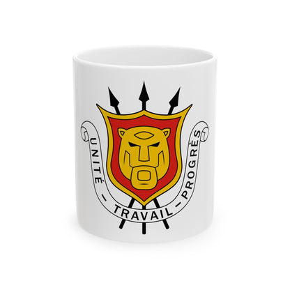 Coat of arms of Burundi - White Coffee Mug