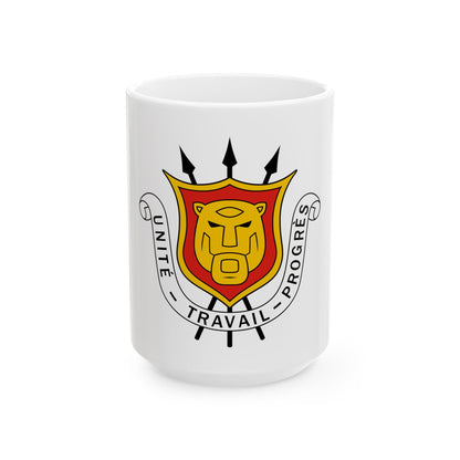 Coat of arms of Burundi - White Coffee Mug